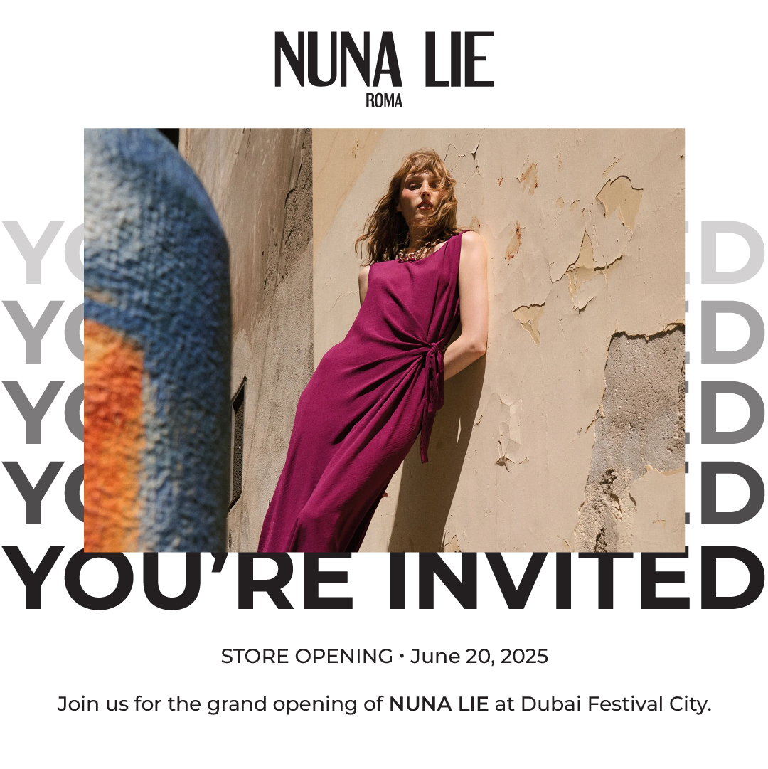 Exciting News NUNA LIE is Opening its First Flagship Store in Dubai Festival City Mall!